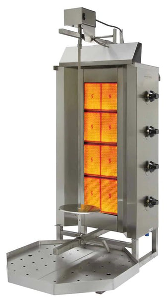 Eurodib Visvardis Bottom Tray 8 for Gd4 Gas Doner (VGB4 TRAY) - iFoodservice Online
