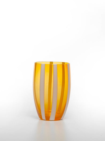 Zafferano Gessato tumbler (Set of 2) - Orange - iFoodservice Online