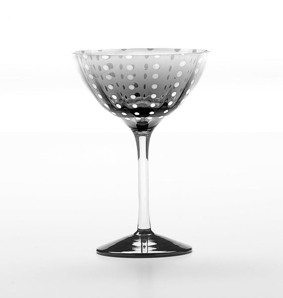 Zafferano Perle Cocktail Goblet (Set of 2) - Grey - iFoodservice Online
