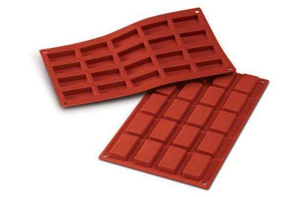 Louis Tellier Silikomart - Siliconflex Mold, Mini - Financier (SF025) - iFoodservice Online