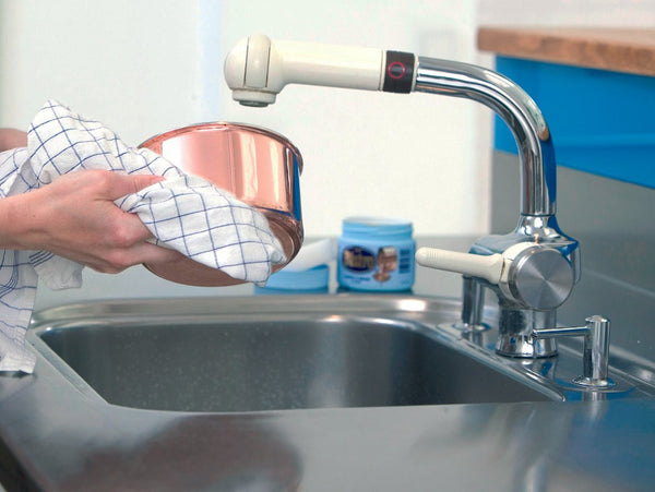 Matfer Bourgeat Bistro Copper Cleaning Paste, 35 fl. oz. (720312) - iFoodservice Online