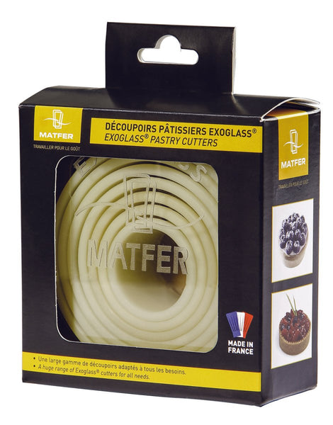 Matfer Bourgeat Exoglass® Pastry Cutter Set Fluted Pack of 9 (150101) - iFoodservice Online