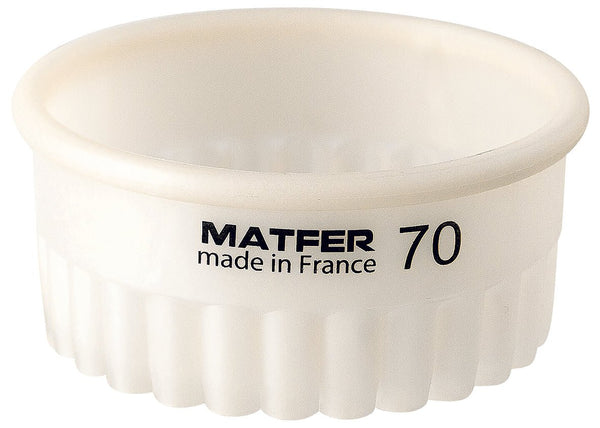 Matfer Bourgeat Exoglass® Round Pastry Cutter Fluted 3 1/2" (150123) - iFoodservice Online