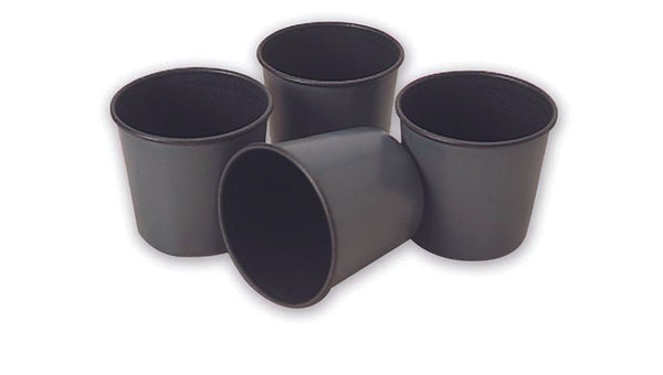 Matfer Bourgeat Exopan Steel Baba Molds Nonstick 2 3/4" Pack of 6 (331596) - iFoodservice Online