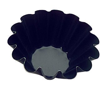 Matfer Bourgeat Exopan Steel Brioche Mold Nonstick 12 Flute 2 3/4", Pack of 25 (330623) - iFoodservice Online