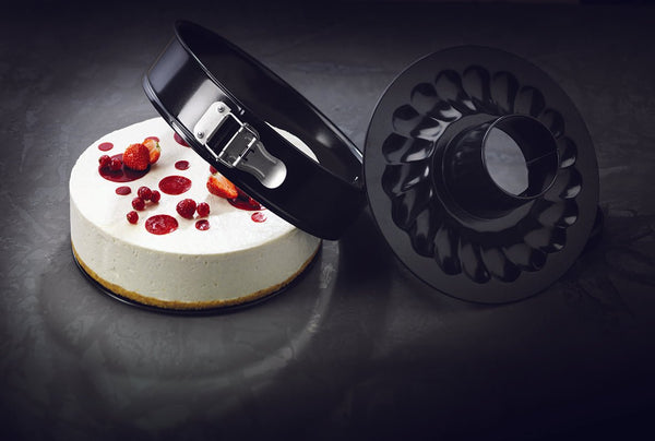 Matfer Bourgeat Steel Non - stick Spring Form Molds 11" (340217) - iFoodservice Online