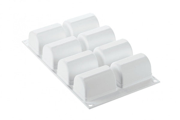 SILIKOMART CURVE BÛCHETTE 140 - SILICONE MOULD 75X50 H 46 MM (pack of 10) - iFoodservice Online