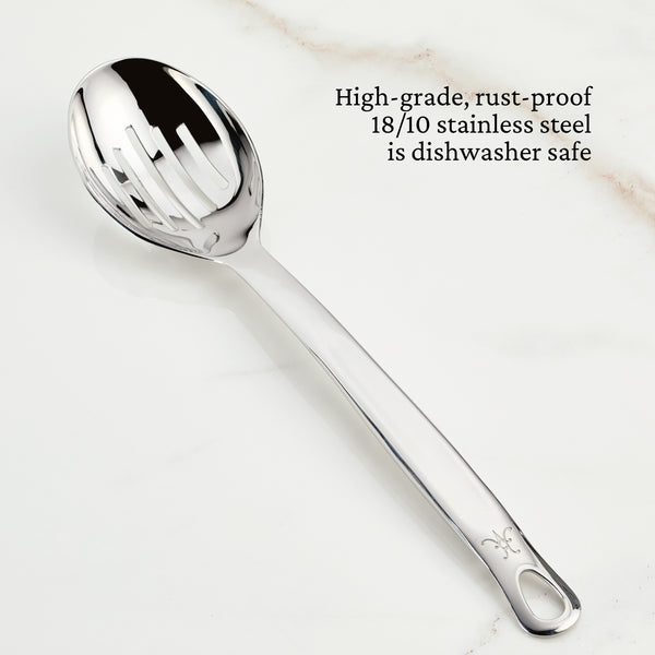 Hestan Provisions 13-Inch Stainless Steel Slotted Spoon (49195)