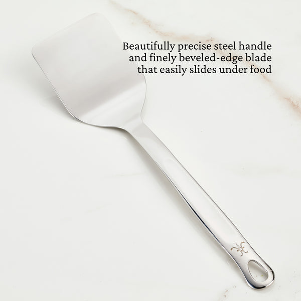 Hestan Provisions 13-Inch Stainless Steel Solid Turner (49197)