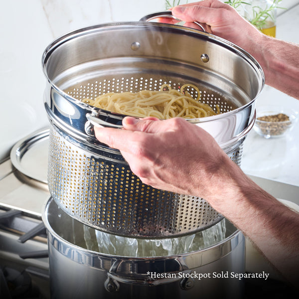 Hestan Provisions 8-Quart Stainless Steel Pasta Insert (71048)