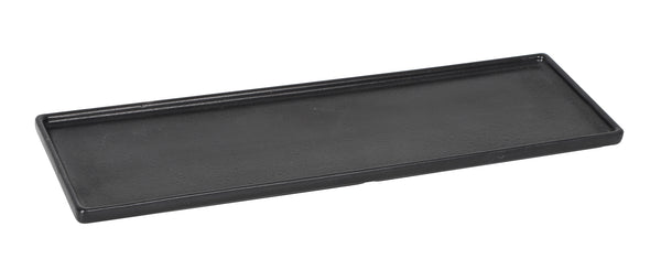 Purasangre Karasawa Rectangular Tray Black Karasawa 13.39x4.13x0.59 in - P997114B