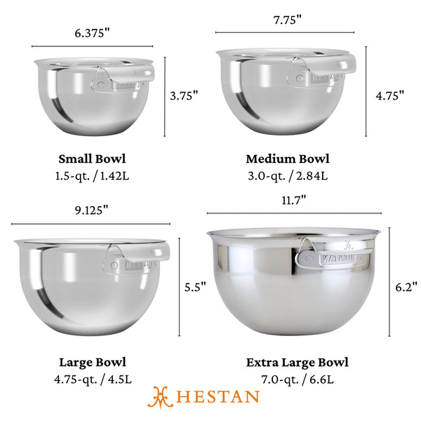 Hestan Provisions 7.0qt Stainless Steel Mixing Bowl (48855)