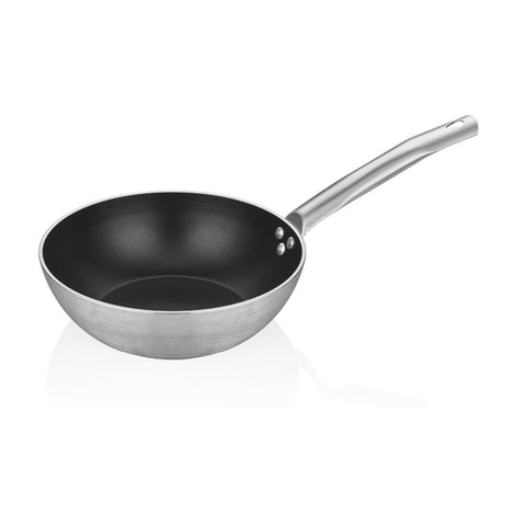 ABM Advanced Pro Induction Round Wok Pan 40cm (A 109WK 40) - iFoodservice Online