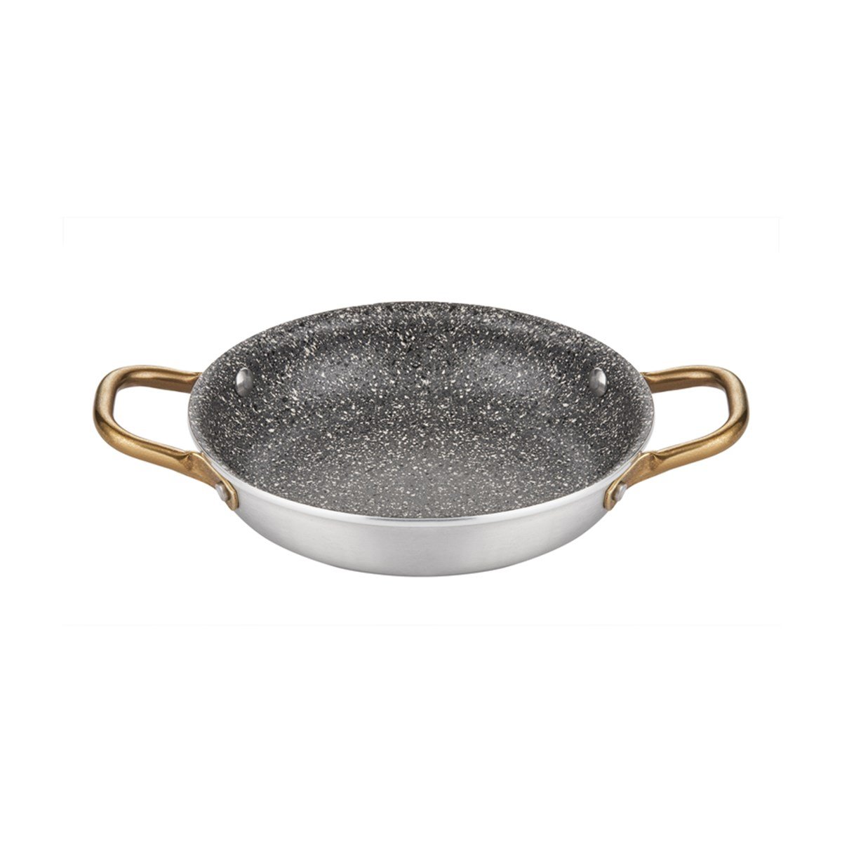 ABM Alum Granite Round Dish 18cm (A 117YS 18) - iFoodservice Online