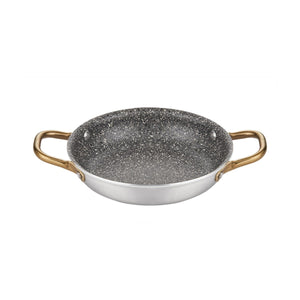 ABM Alum Granite Round Dish 18cm (A 117YS 18) - iFoodservice Online