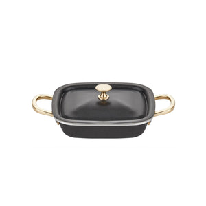 ABM Black Pearl Mini Square Dish 12X14cm (A 118KC 14) - iFoodservice Online
