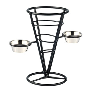 ABM Cone Chips serving Basket 12x20cm (A 024 01) - iFoodservice Online
