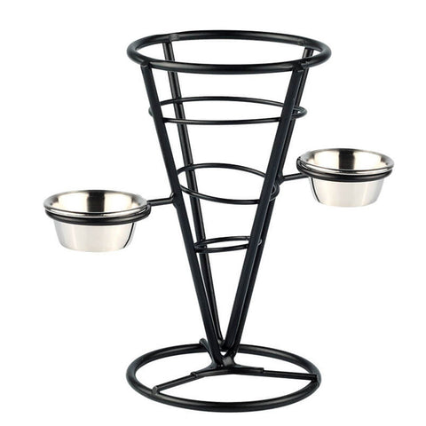 ABM Cone Chips serving Basket 12x20cm (A 024 01) - iFoodservice Online