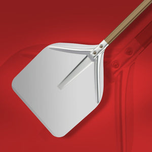 ABM Eco Square Pizza Peel 36cm With Short Handle 50cm (A 316 36 - 50) - iFoodservice Online