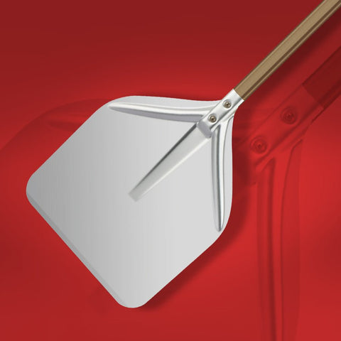 ABM Eco Square Pizza Peel 40cm With Short Handle 50cm (A 316 40 - 50) - iFoodservice Online