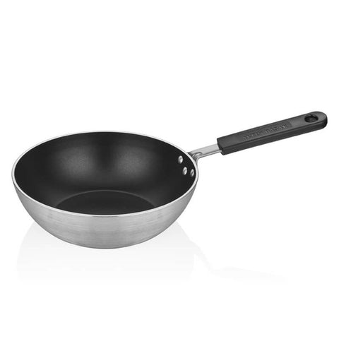 ABM Ecopan Round Wok Pan 32cm (A 116WK 32) - iFoodservice Online