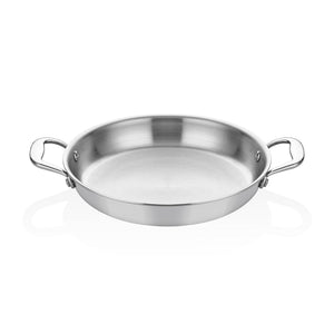 ABM Elite Multi Metal Steel Round Dish 16cm (A 105YS 16) - iFoodservice Online