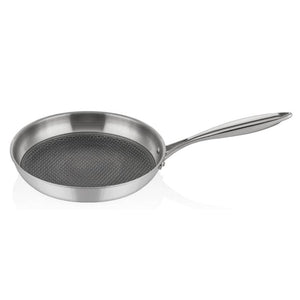 ABM Emboss Multi Metal Round Saute Pan 26cm (A 127ST 26) - iFoodservice Online