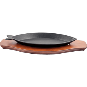 ABM Iron Cast Fish Pan Tova Medium Density Fiber (A 213 05) - iFoodservice Online