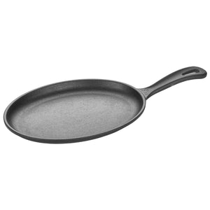 ABM Iron Cast Oval Fajita Skillet 24X17cm (A 120SA 24) - iFoodservice Online