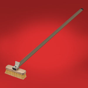 ABM Long Oven Brush With large Brass Bristle 16x5cm (A 320BL 02) - iFoodservice Online