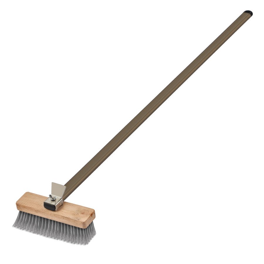 ABM Long Oven Brush With large Steel Bristle 16x5cm (A 320SL 02) - iFoodservice Online