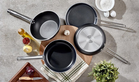 ABM Millennium Round Wok Pan 20cm (A 114WK 20) - iFoodservice Online
