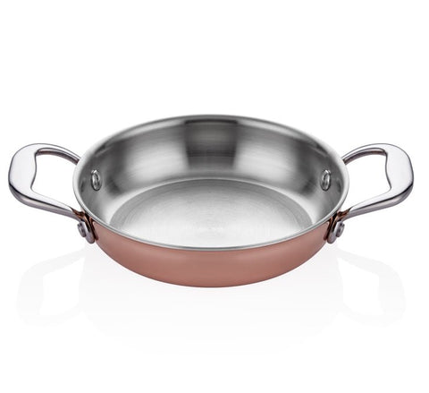 ABM Multi Metal Copper Induction Round Dish 14cm (A 103YS 14) - iFoodservice Online