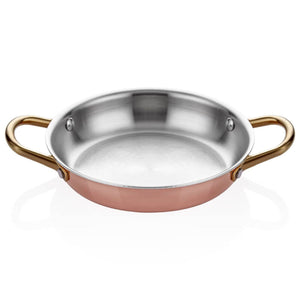 ABM Multi Metal Copper Round Dish 12cm(A 101YS 12) - iFoodservice Online