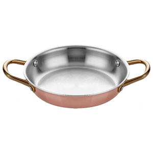 ABM Multi Metal Copper Round Dish 16cm(A 101YS 16) - iFoodservice Online