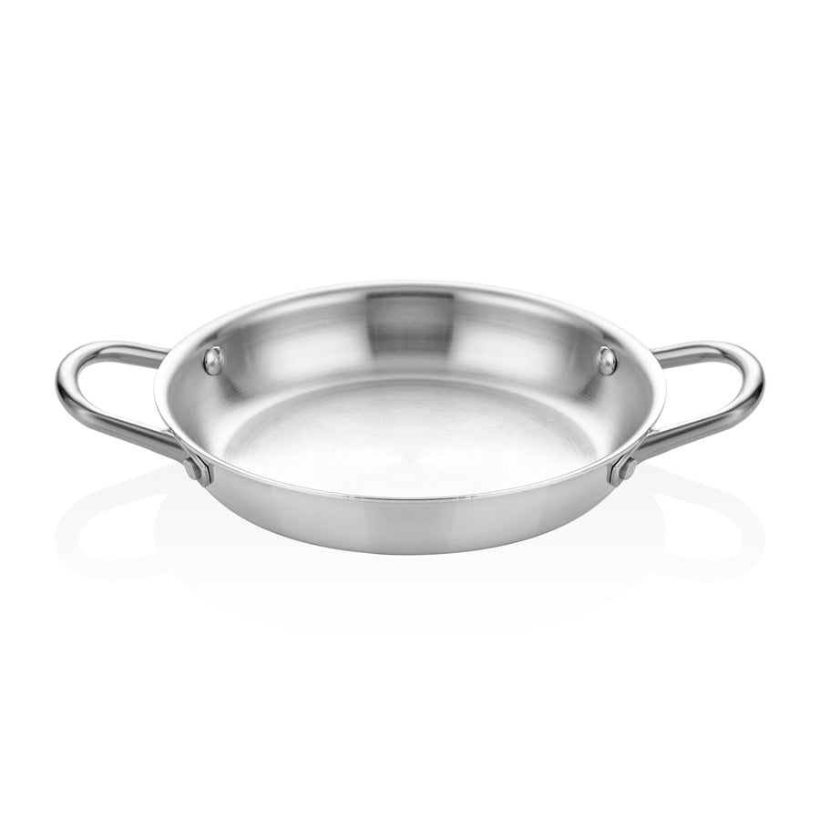 ABM Multi Metal Steel Round Dish 14 cm (A 104YS 14) - iFoodservice Online