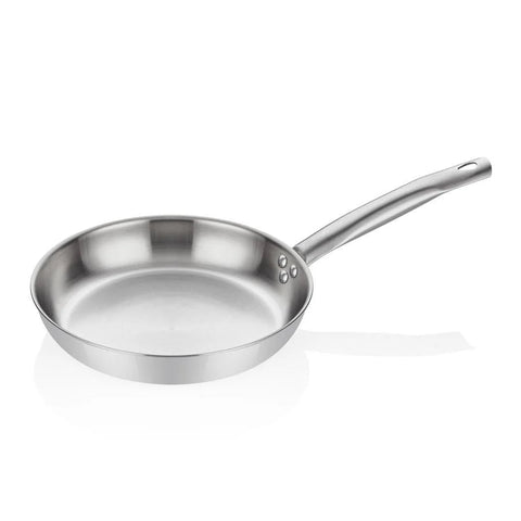 ABM Multi Metal Steel Round Saute Pan 26 cm (A 104ST 26) - iFoodservice Online
