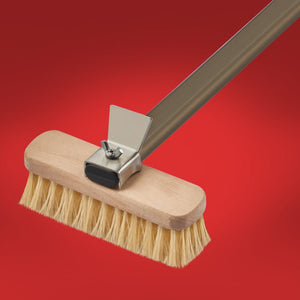 ABM Oven Brush With Long Natural Bristle 16x5cm (A 320N 02) - iFoodservice Online