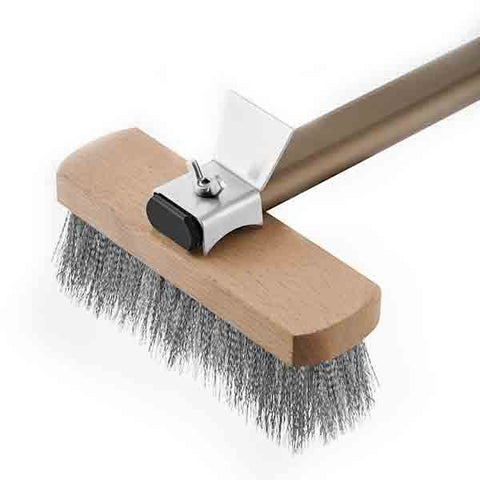 ABM Oven Brush With Long Steel Bristle 16x5cm (A 320S 02) - iFoodservice Online