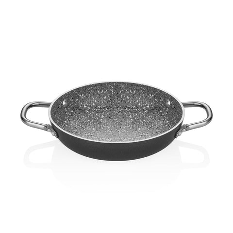 ABM Regal Granite Round Dish 26cm (A 113YS 26) - iFoodservice Online
