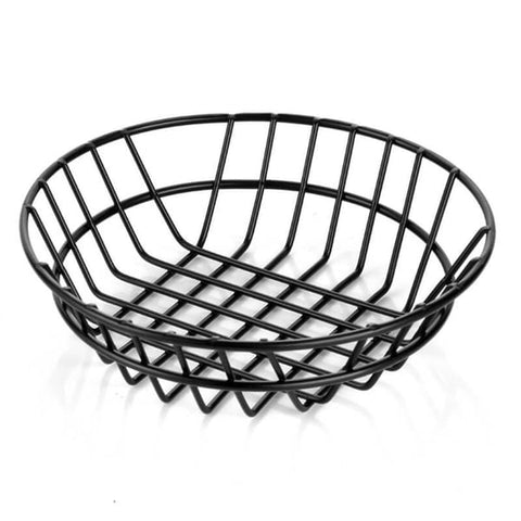 ABM Round Bread & Fruit Basket 20cm (A 014 01) - iFoodservice Online