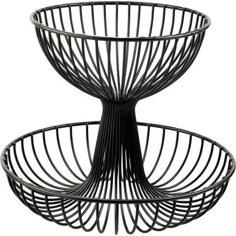 ABM Round Fruit Basket 30x25cm (A 028 01) - iFoodservice Online