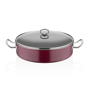 ABM Round Mega Shallow Casserole 40cm (A 135 40) - iFoodservice Online