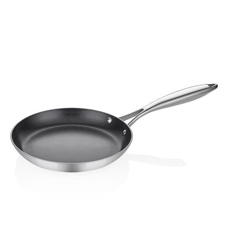 ABM Silver Star Round Elite Crepe & Omelet Pan 22cm (A 125KO 22) - iFoodservice Online