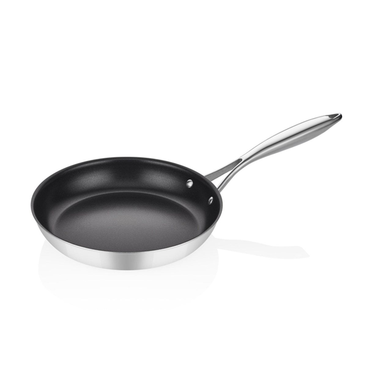 ABM Silver Star Round Elite Saute Pan 22cm (A 125ST 22) - iFoodservice Online