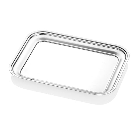 ABM Stainless Steel Rectangle Tray 26x34cm - PVD(physical Vapor Deposition) 01 (A 545 02 P01) - iFoodservice Online