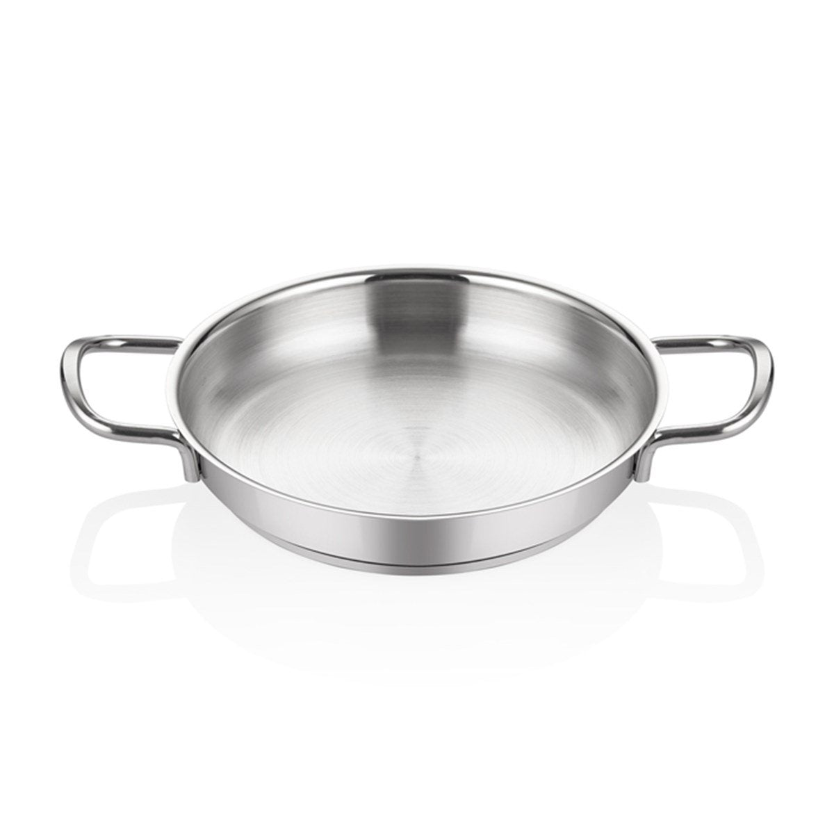 ABM Stainless Steel Round Dish 24cm (A 107YS 24) - iFoodservice Online