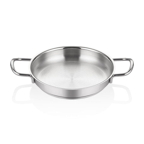 ABM Stainless Steel Round Dish 26cm (A 107YS 26) - iFoodservice Online