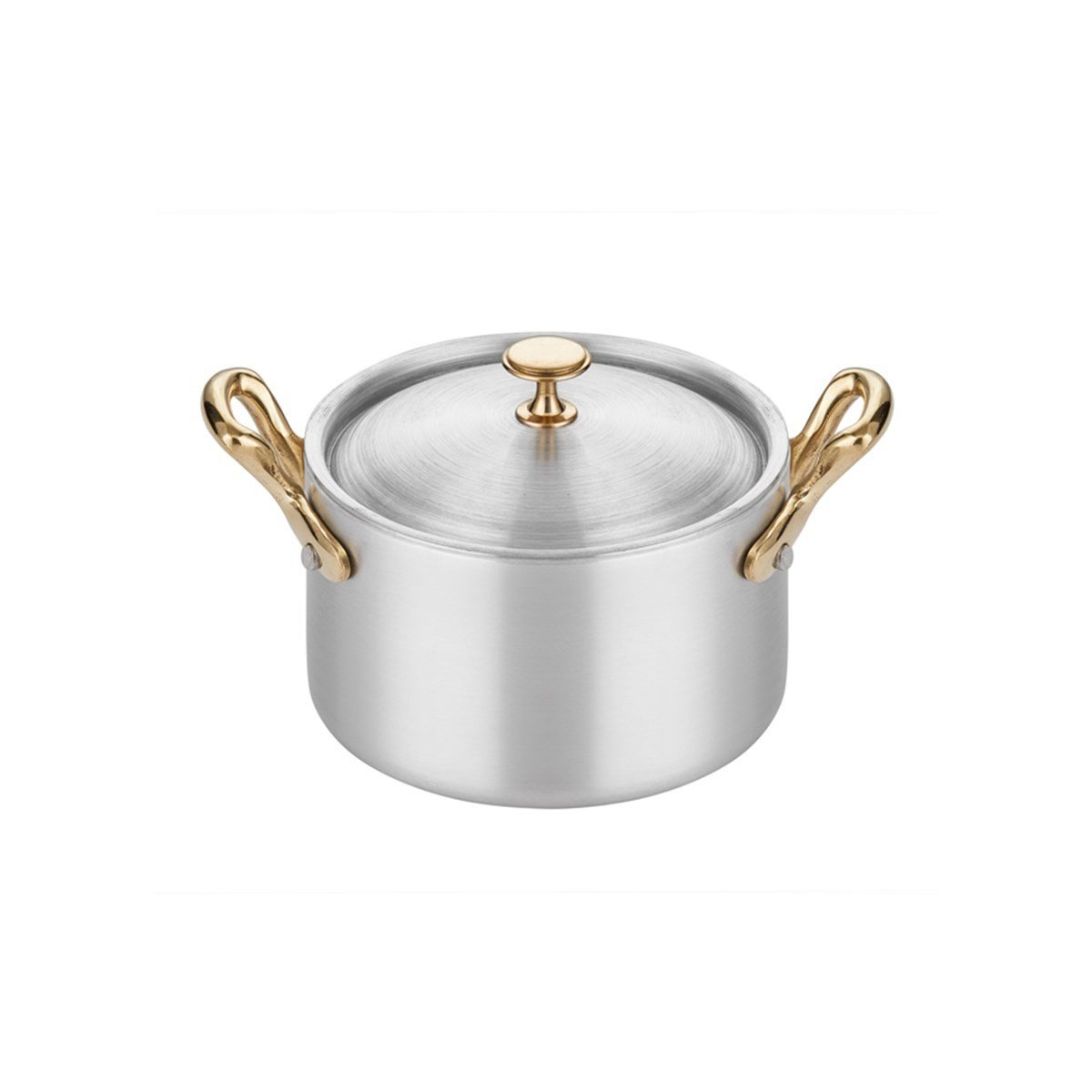 ABM White Pearl Mini Round Casserole 12cm (A 119TM 12) - iFoodservice Online