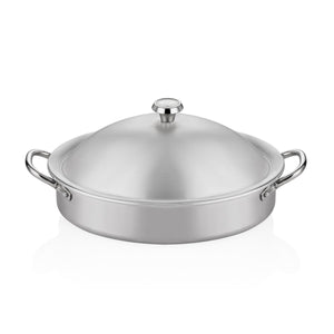 ABM White Pearl Oval Casserole 25*17*6cm (A 119OC 25) - iFoodservice Online